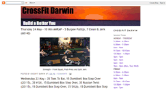 Desktop Screenshot of crossfitdarwin.com
